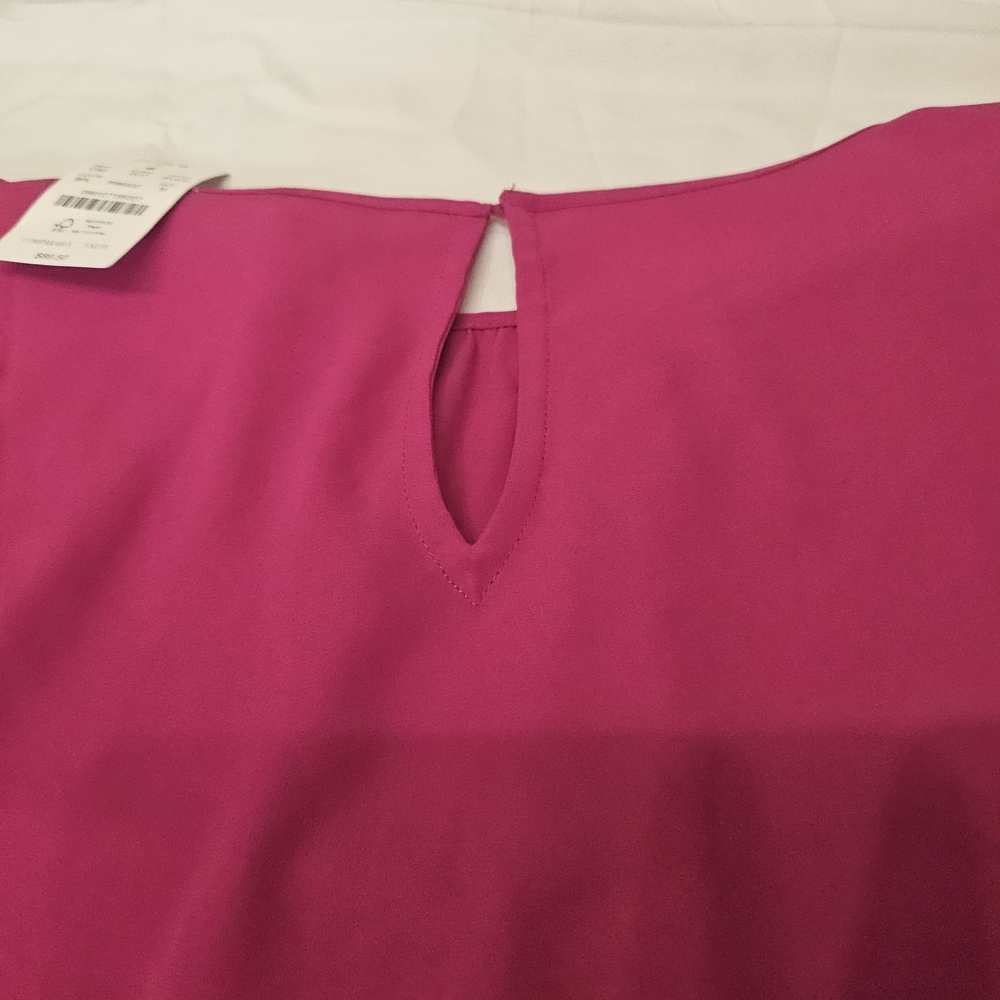J.Crew Pink / Purple Long Sleeve Top - MEDIUM - Picture 8 of 9